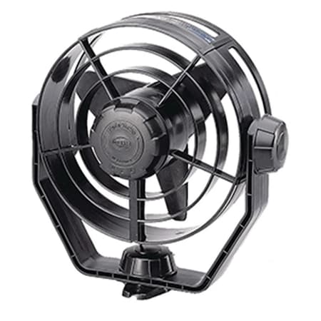 Powerhouse 2-Speed Turbo Fan - 24V - Black PO2942300